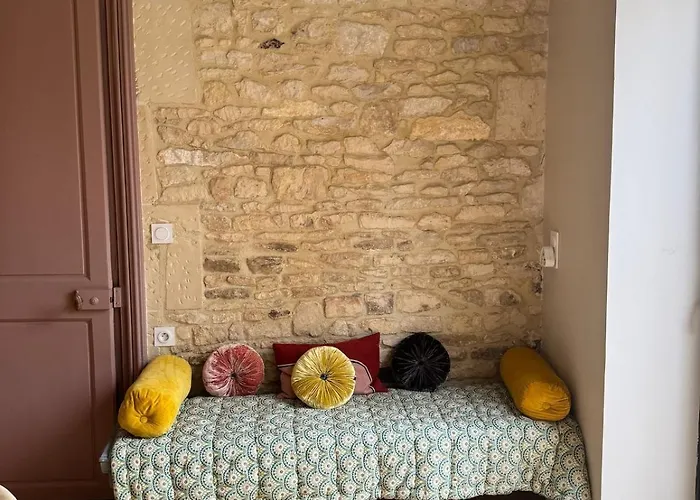 וילה Maison Quartier Historique Avec Jardin Et Parking Prive קאין